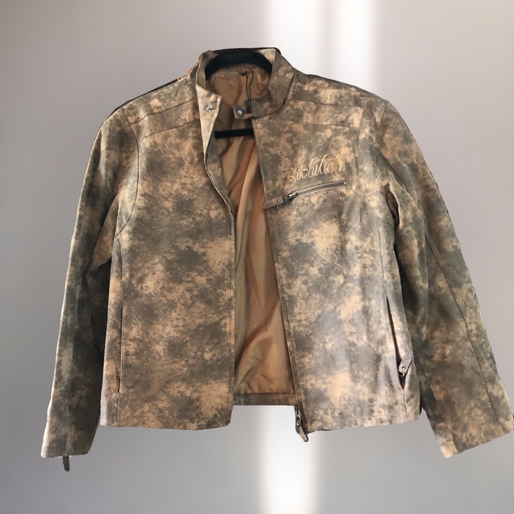 Om 100% Leather Jacket